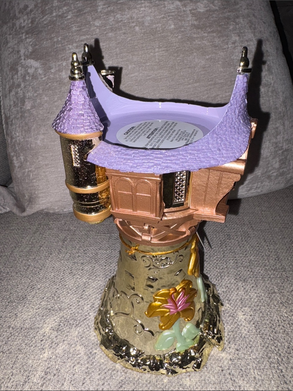 Disney Princess Rapunzel Tangled candle holder from Bath & Body Works - Picture 4 of 7